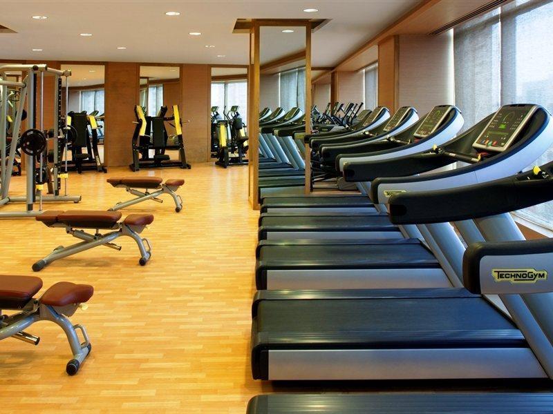 Radisson Blu Hotel New Delhi Dwarka Екстер'єр фото The gym at the hotel