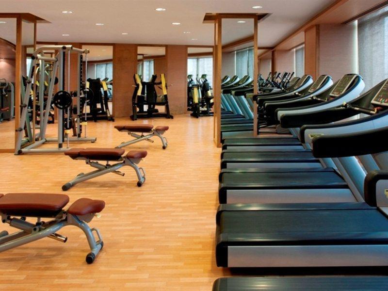 Radisson Blu Hotel New Delhi Dwarka Екстер'єр фото A gym at a hotel